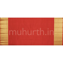 Load image into Gallery viewer, Bridal Red Kanjivaram Silk Saree