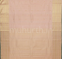 Load image into Gallery viewer, Sandal Pure Kanjivaram Silk Saree