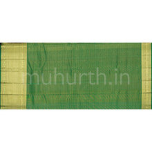 Load image into Gallery viewer, Green Vaira Oosi Tissue Kanjivaram Silk Saree