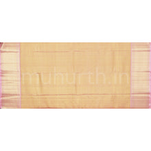 Load image into Gallery viewer, Premium Tissue Jamdani Meenakari Kanjivaram Silk Saree with Pink