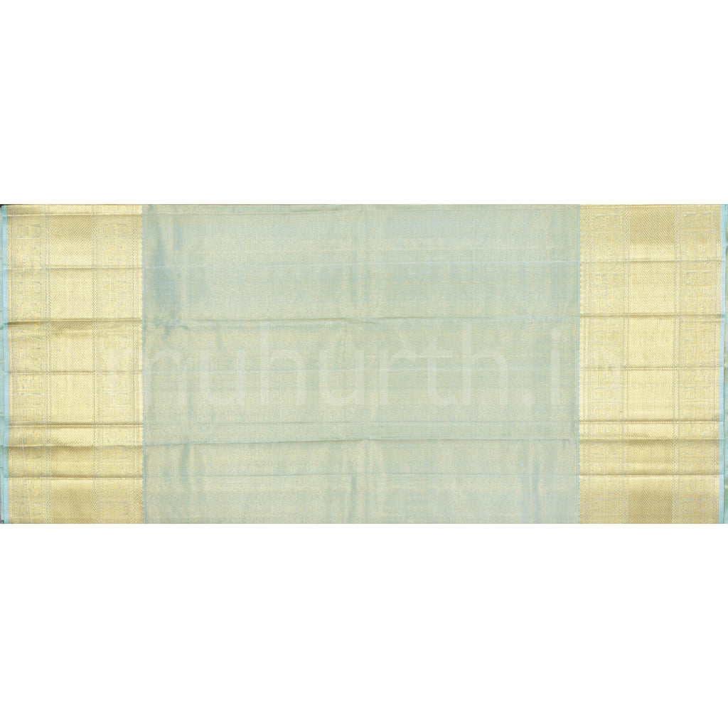 Light Rexona Tissue Kanjivaram Silk Saree : Blouse
