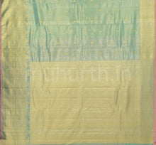 Load image into Gallery viewer, Light Rexona Organza Tissue Kanjivaram Silk Saree