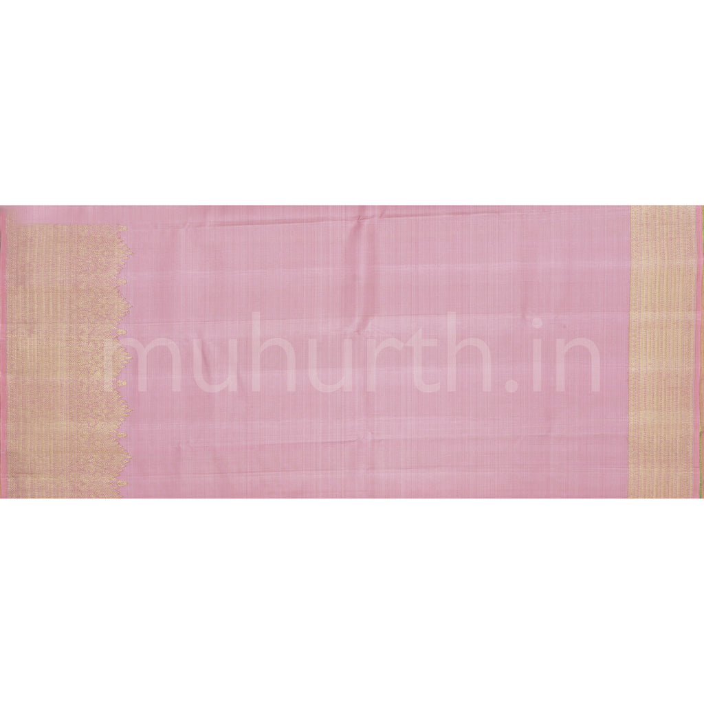 Light Rexona Organza Tissue Kanjivaram Silk Saree