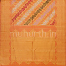 Load image into Gallery viewer, Carrot Orange Luxury Rangkat Pure Kanjivaram Silk Saree