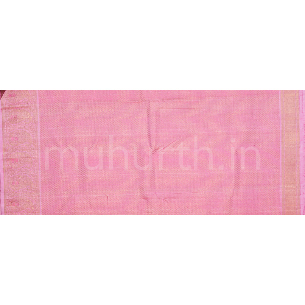 Pink Luxury Rangkat Kanjivaram Silk Saree