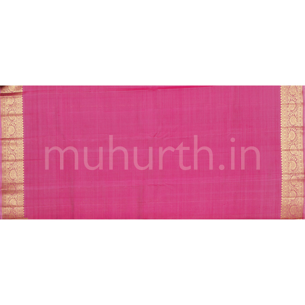 Pink Luxury Rangkat Kanjivaram Silk Saree