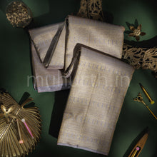 Load image into Gallery viewer, Mauve Pure Kanjivaram Silk Saree