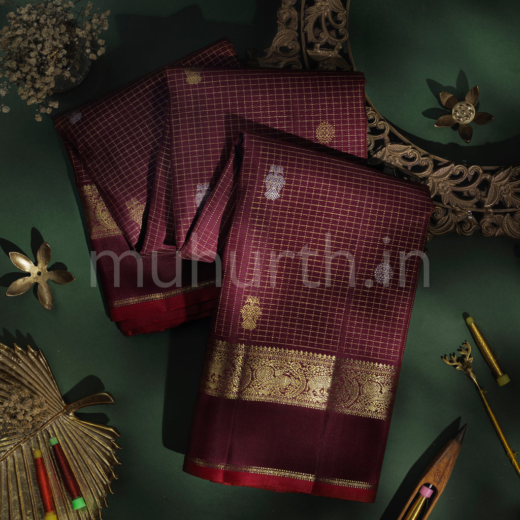 Pakku Pure Kanjivaram Silk Saree