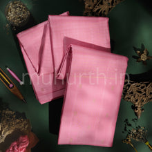 Load image into Gallery viewer, Light Pink Pure Zari Kanjivaram Silk Saree