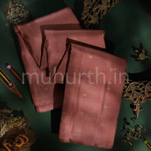 Load image into Gallery viewer, Light Brown Pure Zari Kanjivaram Silk Saree