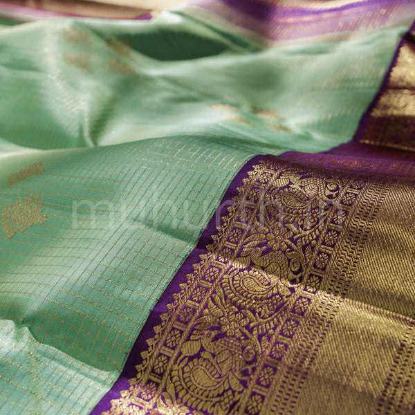 Rexona Pure Kanjivaram Silk Saree with Meenakshi