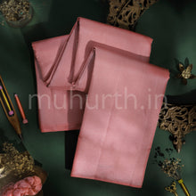 Load image into Gallery viewer, Peach Pure Kanjivaram Silk Saree