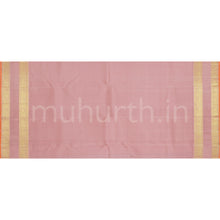 Load image into Gallery viewer, Magenta Pure Zari Kanjivaram Silk Saree with Onion Pink