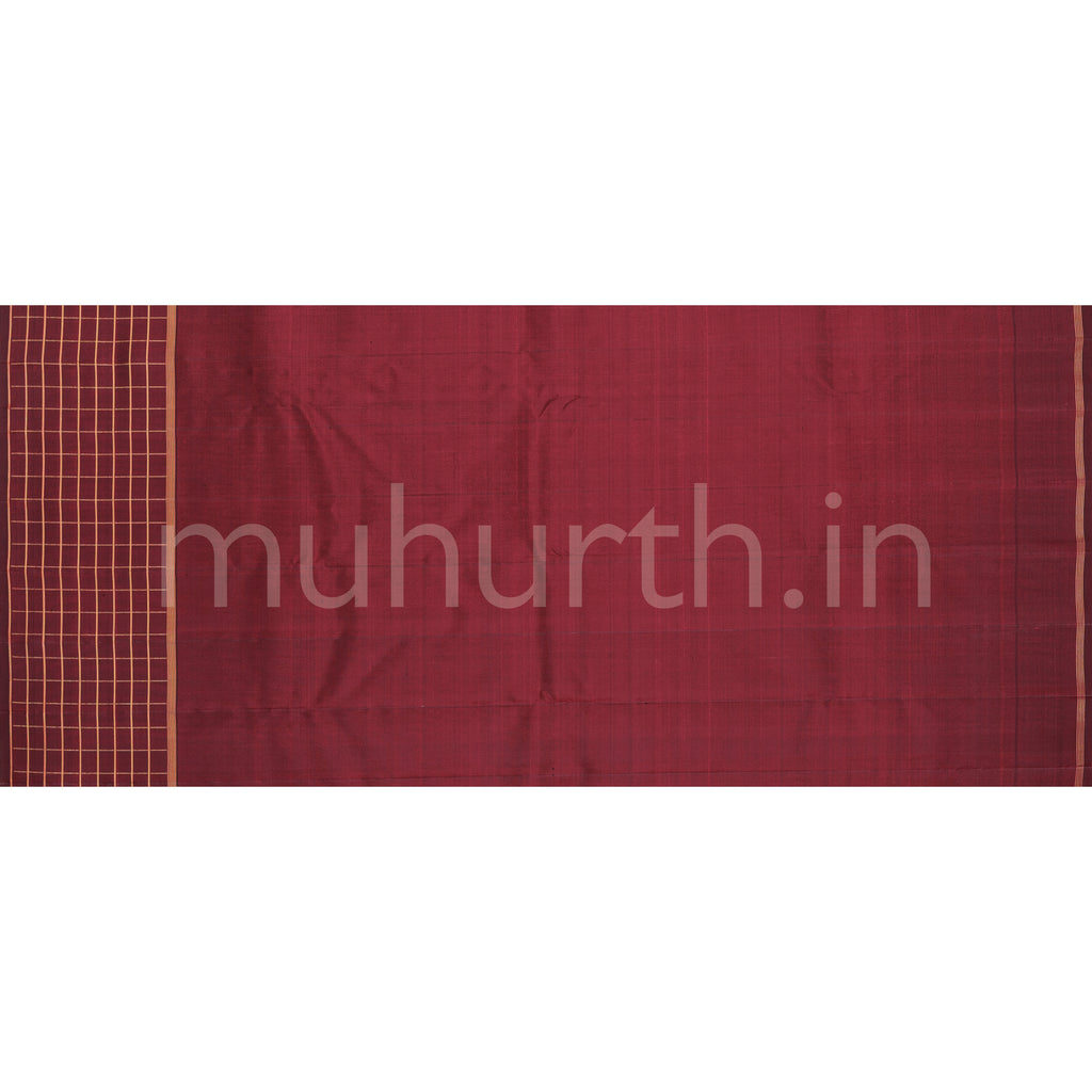 Arakku Pure Zari Kanjivaram Silk Saree