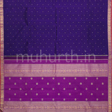 Load image into Gallery viewer, Vijaya Pure Zari Kanjivaram Silk Saree with Magenta