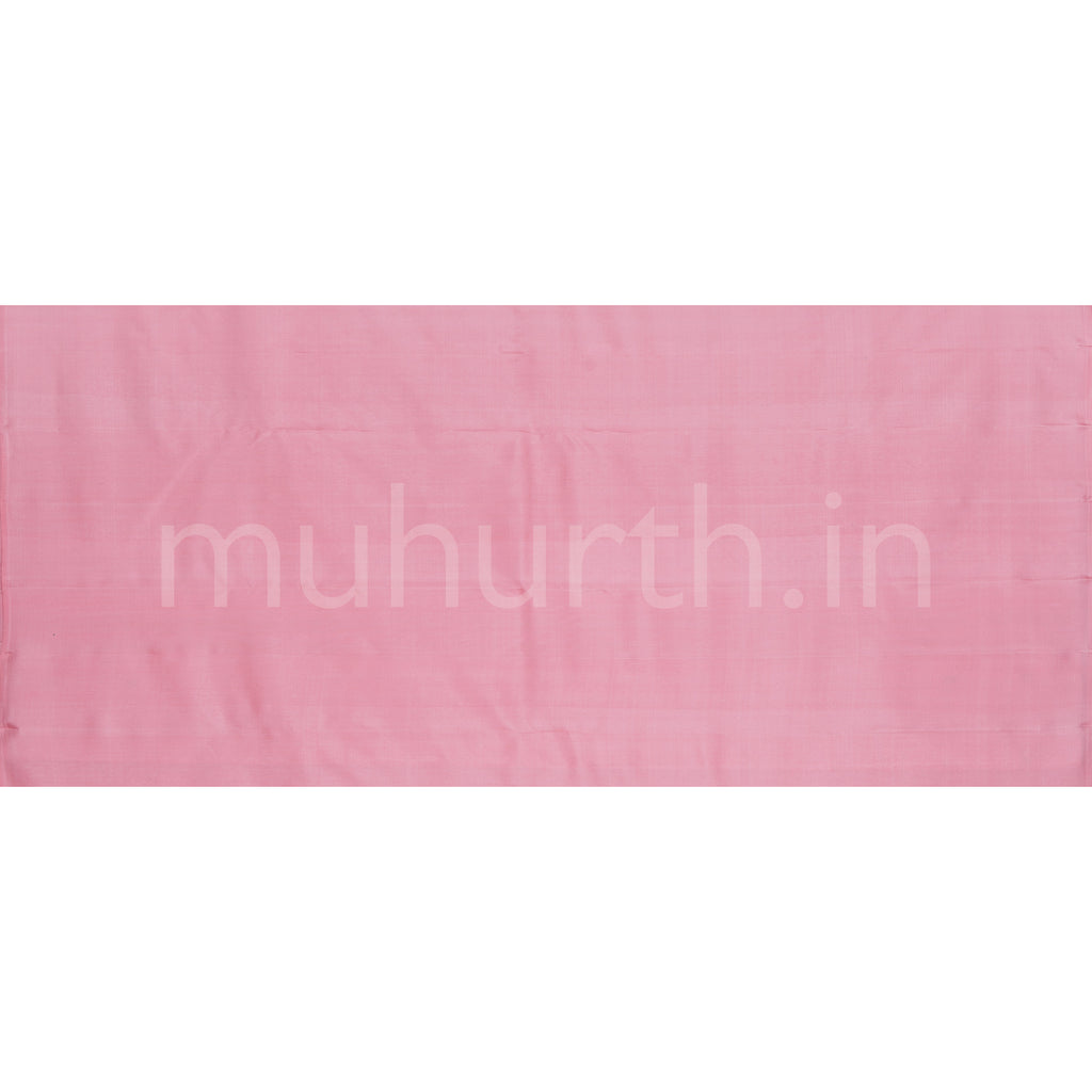 Light Pink Pure Zari Kanjivaram Silk Saree