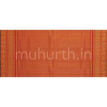 Load image into Gallery viewer, Light Ananda Luxury Organza Tissue Pure Kanjivaram Silk Saree with  Red