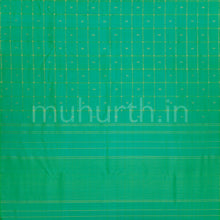 Load image into Gallery viewer, Sea Green Pure Zari Kanjivaram Silk Saree
