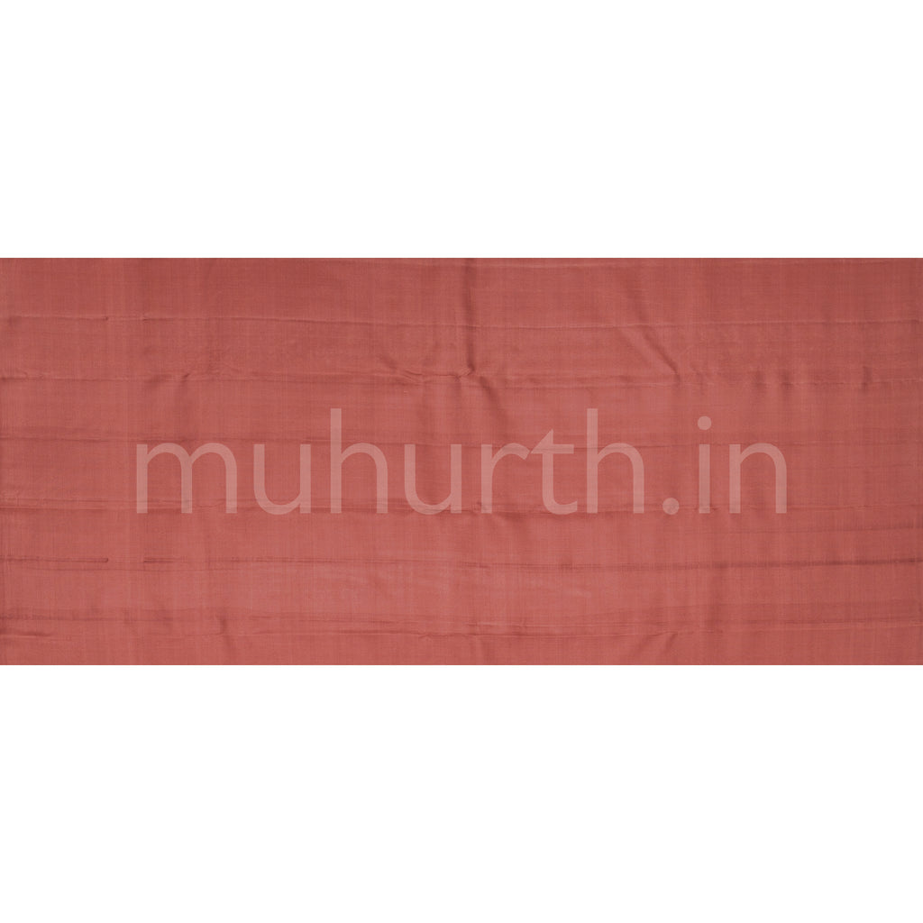 Light Brown Pure Zari Kanjivaram Silk Saree