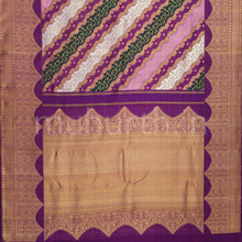 Load image into Gallery viewer, Dark Magenta Luxury Rangkat Pure Kanjivaram Silk Saree