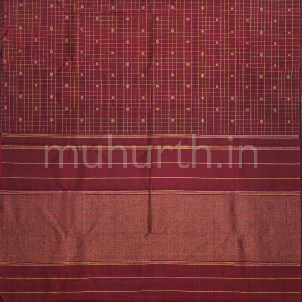 Arakku Pure Zari Kanjivaram Silk Saree