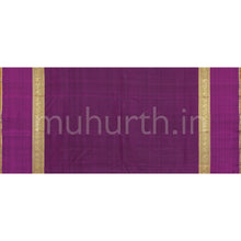 Load image into Gallery viewer, Sampanga Pure Zari Kanjivaram Silk Saree with Magenta