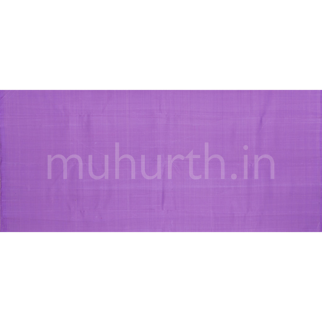 Lavender Pure Kanjivaram Silk Saree