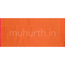 Load image into Gallery viewer, Orange Pure Zari Kanjivaram Silk Saree