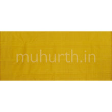 Load image into Gallery viewer, Mustard Pure Zari Kanjivaram Silk Saree