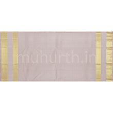Load image into Gallery viewer, Meenakshi Pure Zari Kanjivaram Silk Saree with Khaki
