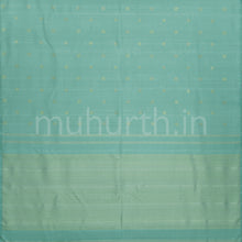 Load image into Gallery viewer, Powder Blue Pure Zari Kanjivaram Silk Saree