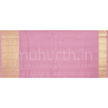 Load image into Gallery viewer, Golden Pure Tissue Organza Kanjivaram Silk Saree with with Pink