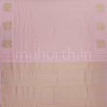 Load image into Gallery viewer, Baby Pink Pure Kanjivaram Silk Saree