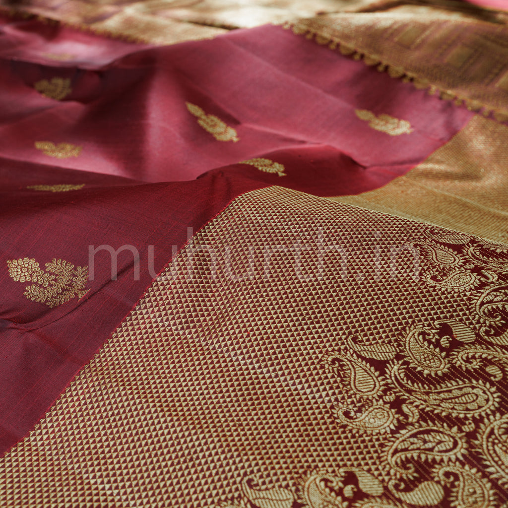 Arakku Pure Kanjivaram Silk Saree