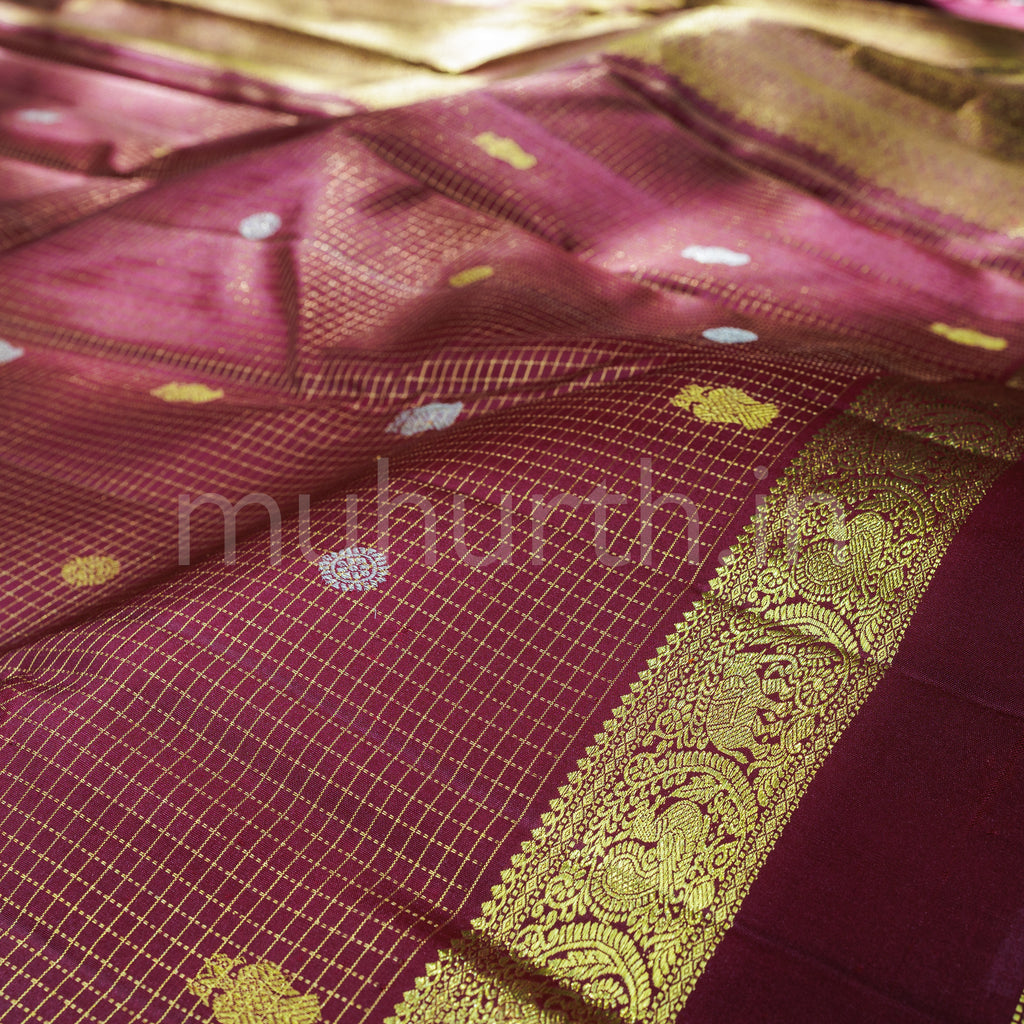 Pakku Pure Kanjivaram Silk Saree