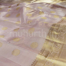 Load image into Gallery viewer, Mauve Pink Pure Vaira Oosi Kanjivaram Silk Saree