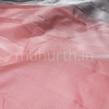 Load image into Gallery viewer, Peach Pure Kanjivaram Silk Saree