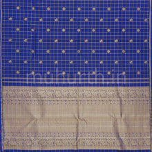 Load image into Gallery viewer, Violet Pure Zari Kanjivaram Silk Saree