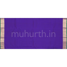 Load image into Gallery viewer, Meenakshi Violet Pure Zari Kanjivaram Silk Saree