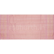 Load image into Gallery viewer, Rose Red Meenakari Luxury Kanjivaram Silk Saree with Peach