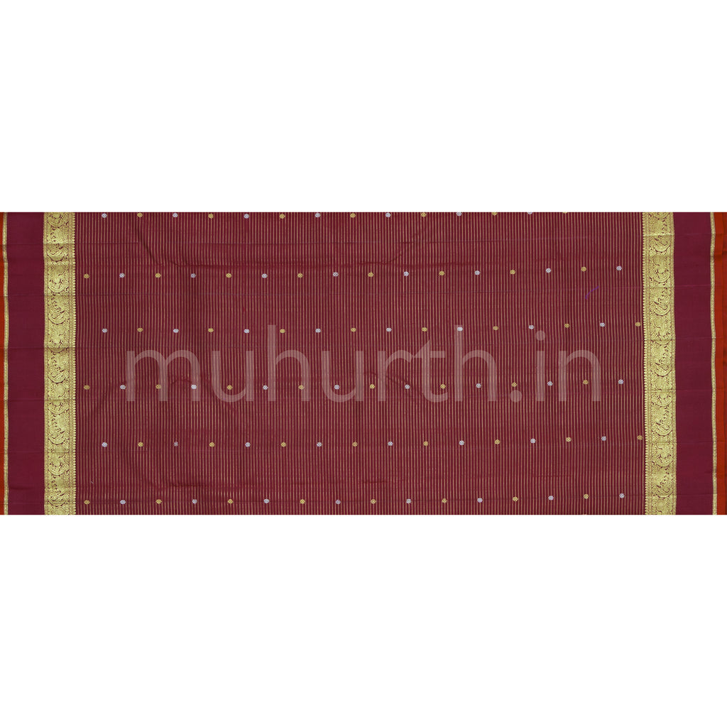 Pakku Pure Kanjivaram Silk Saree