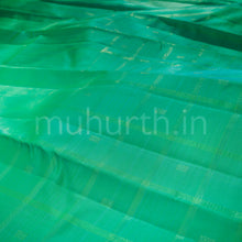 Load image into Gallery viewer, Sea Green Pure Zari Kanjivaram Silk Saree