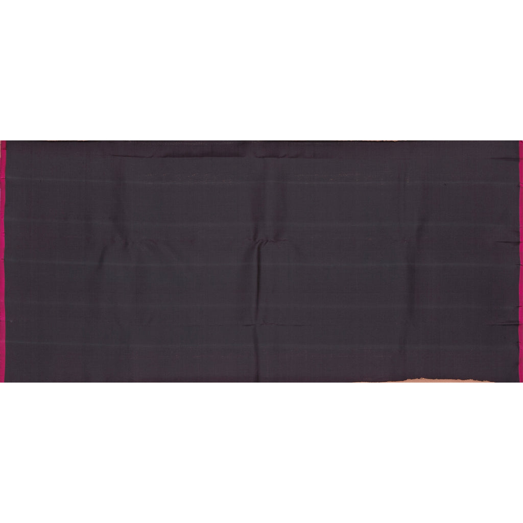 Multi-Colour Checks Pure Zari Kanjivaram Silk Saree