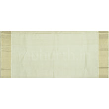 Load image into Gallery viewer, December Pure Zari Kanjivaram Silk Saree with Off- White