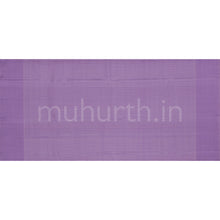 Load image into Gallery viewer, Pastel Lavender Pure Kanjivaram Silk Saree with Lavender