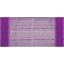 Load image into Gallery viewer, Violet Pure Kanjivaram Silk Saree with Magenta