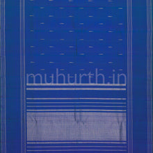 Load image into Gallery viewer, Peacock Blue Pure Zari Kanjivaram Silk Saree
