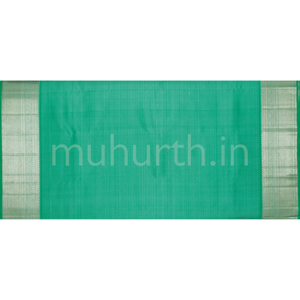 Tussar White Kora Luxury Kanjivaram Silk Saree with Rexona