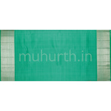 Load image into Gallery viewer, Tussar White Kora Luxury Kanjivaram Silk Saree with Rexona