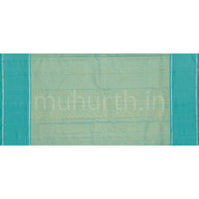 Load image into Gallery viewer, Elaichi Pure Kanjivaram Silk Saree with Sea Green